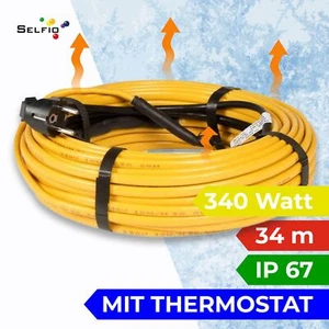 Rohrbegleitheizung 34 m Selbstregulierend Heizkabel Frostschutz Heizleitung - Bild 1 von 4