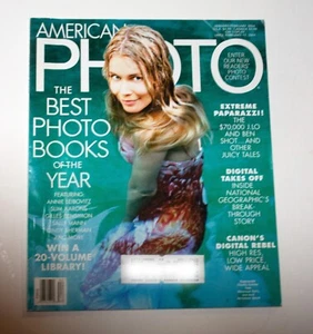 Claudia Schiffer Cover American Photo Magazine January/February 2004 Exc. Cond. - Picture 1 of 3