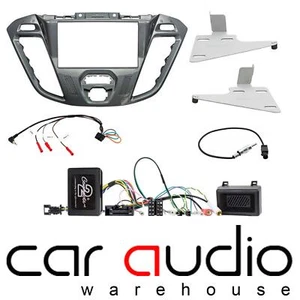 Ford Transit Custom 2012-16 Nebular Piano Double Din Fascia & Steering Wheel Kit - Picture 1 of 6