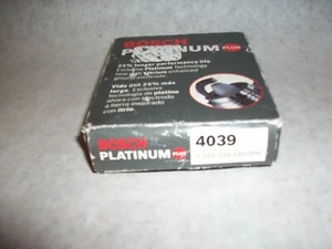 4039 Bosch - Platinum Plus Ignition Spark Plug -Box of 4-NIB-Ships FREE - Picture 1 of 1