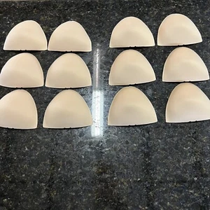 6 Pairs Women Foam Top Bra Pad Insert Breast Enhancer Bikini - Picture 1 of 4