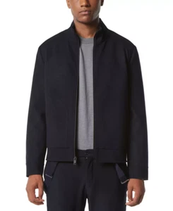 Andrew Marc New York Men's Harrington Bomber Jacket in Heather Blue 2XL - Picture 1 of 5