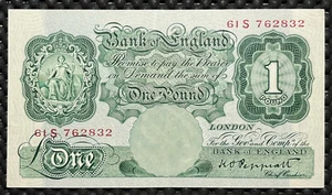 GROSSBRITANNIEN 1948 - 1960 1 POUND K.O. Peppiatt - Bild 1 von 3