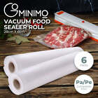 GOMINIMO 6 Pack Vacuum Food Sealer Rolls 28cm x 6m