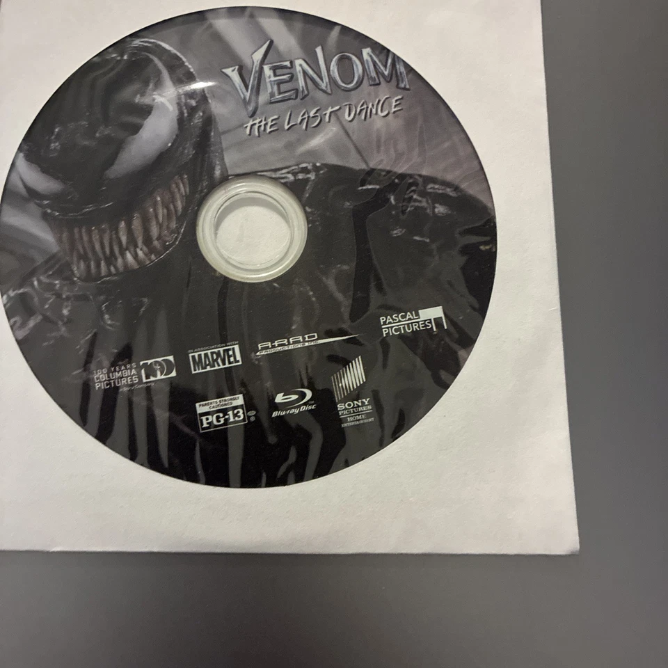 Venom: The Last Dance Bluray Disc Only. Bluray Disc Only. Read Description. - Image 1 of 1