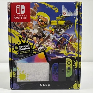 Nintendo Switch OLED Videospielkonsole HEG-001 Splatoon - Bild 1 von 21