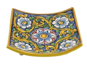 SVUOTATASCHE IN CERAMICA SICILIANA ORIGINALE BAROCCO ART 26 - Picture 1 of 1