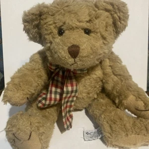 Russ Berrie Bears BROWNING Teddybär aus der Vergangenheit RUSS Jointed Posable - Bild 1 von 12