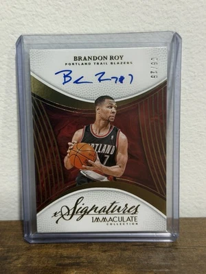 Panini Immaculate Signatures Gold 2024-25 #IMS-ROY Brandon Roy AUTO/25 Foto 1 de 2