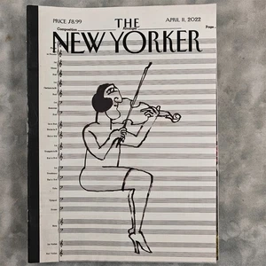 The New Yorker Apr 11 2022 Magazine Saul Steinberg Untitled 1967 Cover - Picture 1 of 1