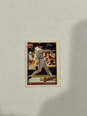 1991 Topps Cracker Jack Mini No13 Cal Ripken Jr. - Baltimore Orioles - HOF - Изображение 1 из 2