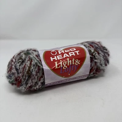 Skeins Red Heart Light & Lofty Yarn Queenie #9616 ART E708 帽子! — 第 1/4 张图片