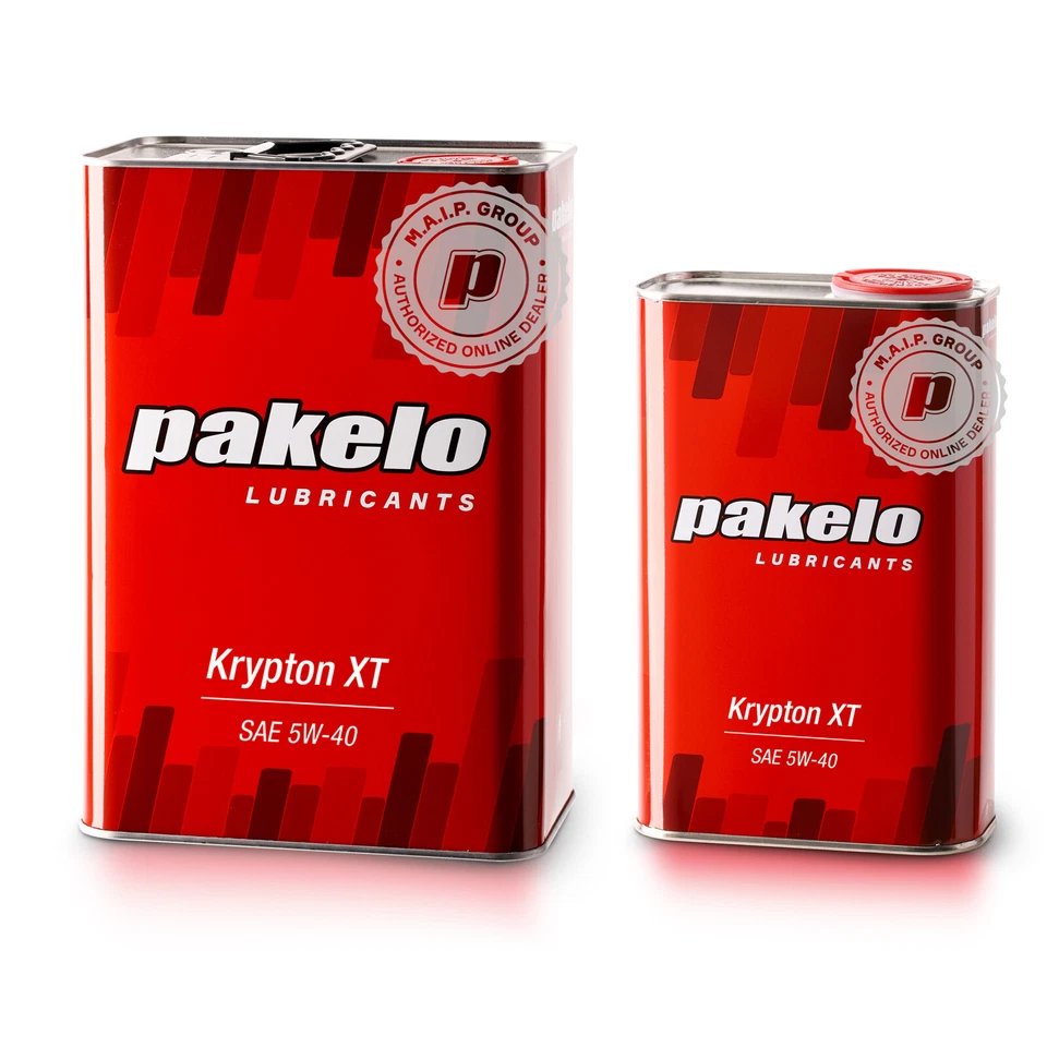 PAKELO KRYPTON XT SAE 5W40 DA 5 LT. OLIO LUBRIFICANTE SINTETICO BENZINA DIESEL