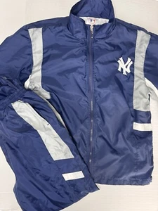 Yankees Youth Windbreak Jacket And Pant Set Size XL - Picture 1 of 8