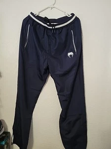 Venum Classic Jogger Pants - Blue Super Clean Size Large With Pockets  - Picture 1 of 6