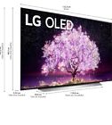 LG OLED77C17LB OLED TV Fernseher Flat 77 Zoll 195 cm UHD 4K 