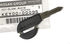 Llave de puerta de encendido maestra sin cortar 300ZX (Z32) en blanco, negra, KEY00-00095, OEM ¡NUEVA! - Imagen 1 de 1