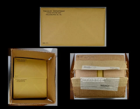 1963 One US Proof Set From Never Opened Original Mint Sealed Box of 100 Cover