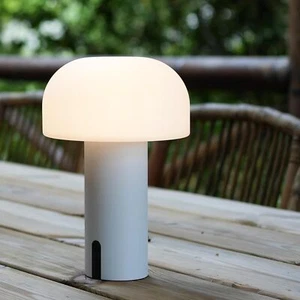 Mushroom Table Lamps Cordless Dimmable Night Light Rechargeable Bedroom Home - Picture 1 of 6