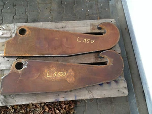 Anbaulaschen Aufnahme Schnellwechsler System Volvo L150, L 180 Platte Rahmen  - Bild 1 von 1