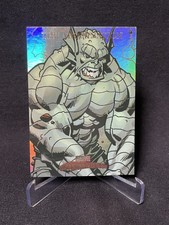 2007 Marvel Masterpieces FOIL Parallel Trading Card #2 THE ABOMINATION