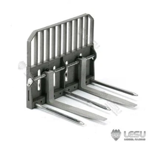 Cubo de horquilla de metal LESU para 1/14 RC minicargadora hidráulica modelo hágalo usted mismo - Imagen 1 de 12