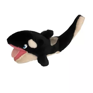 Peluche Seaworld Shamu Orca Balena Vintage Nero Bianco - Foto 1 di 8