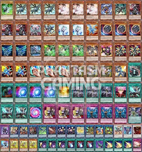 Mazo de 60 cartas Dragon Link Flor de Ceniza Rómulo Ciclón Cósmico Yugioh - Imagen 1 de 1