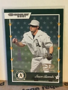 Jason Giambi 2001 Donruss 20 aniversario colección Chicago Sun Times #5/5 sp - Imagen 1 de 1