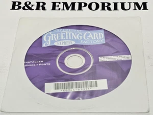 Art Explosion Greeting Card Factory Express (2002 NOVA Development) Used CD-ROM - Picture 1 of 3