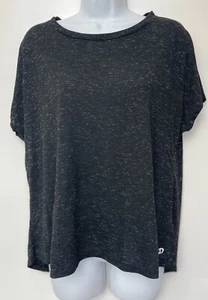 Top donna Spalding Activewear spacco schiena nero Amazzonia argento taglia L - Foto 1 di 7