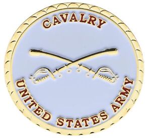 US Army Cavalry Collectors Coin Hat or Lapel Pin H22366 F6D12G