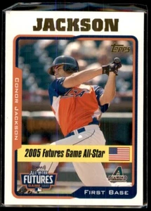 2005 TOPPS CONOR JACKSON ARIZONA DIAMONDBACKS #UH214 - Picture 1 of 2