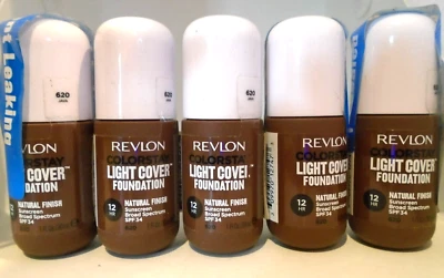 Revlon ColorStay Light Cover Natural Finish Foundation 620 JAVA 1 oz Ea 5-PACK - Image 1 of 2