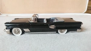 Brooklin Models BRK 25 1958 Pontiac Bonneville Convertible Black Boxed - Picture 1 of 13