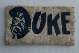 Vintage 1940s Mini Candy Felt Duke University Blue Devils College Football - Picture 1 of 3