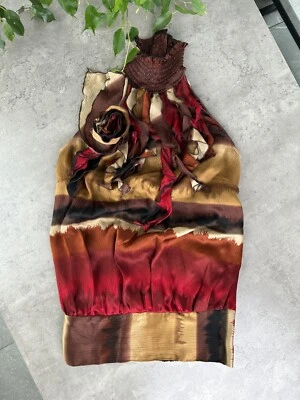 Camiseta sin mangas de seda Bebe para mujer talla S Foto 1 de 4