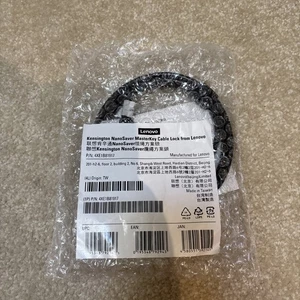 Lenovo Kensington NanoSaver MasterKey Cable Lock NEW P/N 4XE1B81917 Anti-Theft - Picture 1 of 6