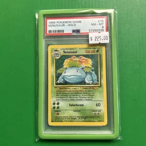 Pokemon PSA 8 NM-MT Holo Venusaur 199 - Picture 1 of 2