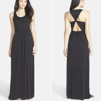 BCBGMaxAzria Adriene Maxi Dress Small Black Event Special Occasion Party New - Image 1 of 4