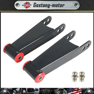 For 01-10 Chevy Silverado GMC Sierra 1500 2500 3500  3"Rear Drop Shackles - Foto 1 di 7