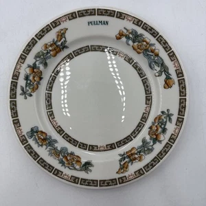 PLACA CHINA SIRACUSA MARCADA SUPERIOR FERROCARRIL PULLMAN VINTAGE 7 5/8" - Imagen 1 de 10