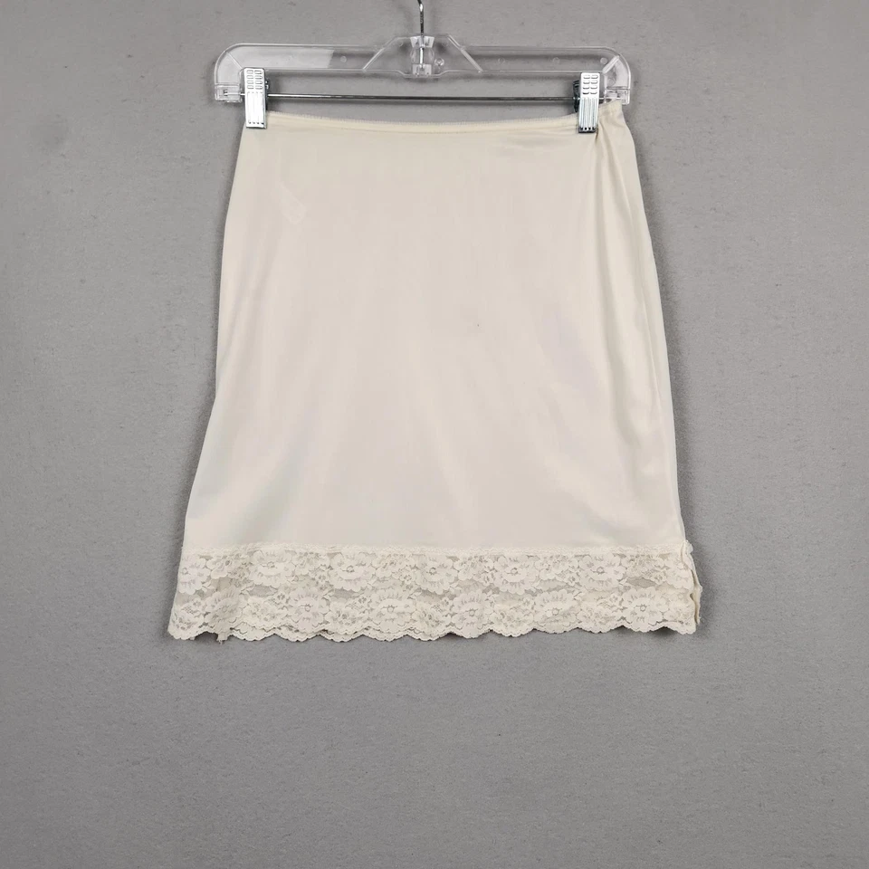 Medio Slip Vintage Maidenform Mujer Pequeño Confección Libre de Estáticas Encaje EE. UU. 41301 Foto 1 de 4