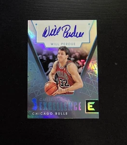 2017-18 Panini Will Perdue /10 Chiamata all'Eccellenza Auto #CE-WPD Bulls - Foto 1 di 2