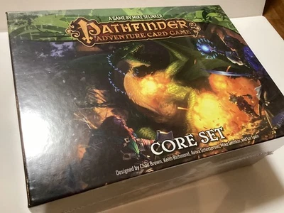 Juego de cartas Pathfinder Adventure Core Set 2E - Nuevo aún en encogimiento de fábrica Foto 1 de 4