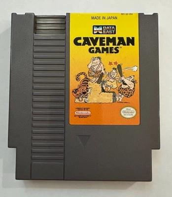 Caveman Games NES Game Loose Tested Clean Label - Image 1 of 3