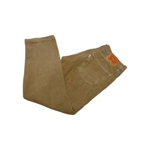 Etiqueta blanca de pana Levis 505 32x30 color dorado - Imagen 1 de 6
