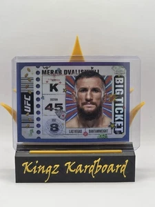 Boleto grande 2025 Topps cromado UFC BTT-26 Merab Dvalishvili - Imagen 1 de 2