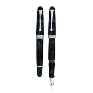 Aurora Fountain Pen Limited 288 Pieces 88 Evanite Jara Marble Blue 888-CEB 18 - Picture 1 of 4