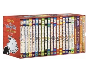 Diary of a Wimpy Kid Box Set 1-22 Bücher Amulett - NEU - Bild 1 von 1